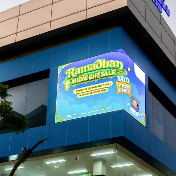 Rajawali Palembang corner led